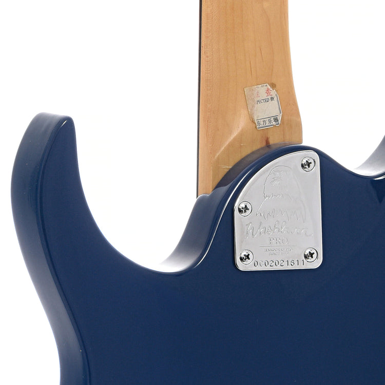 Neck joint of Washburn WR120 Electric Guitar