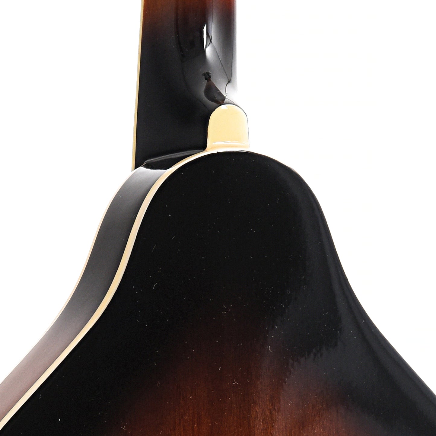 Neck Joint of Ibanez M510 A-Style Mandolin, Brown Sunburst