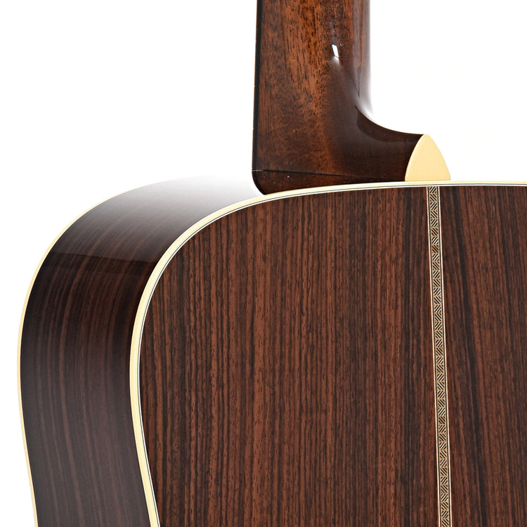 Heel of Collings D2HT Traditional Series