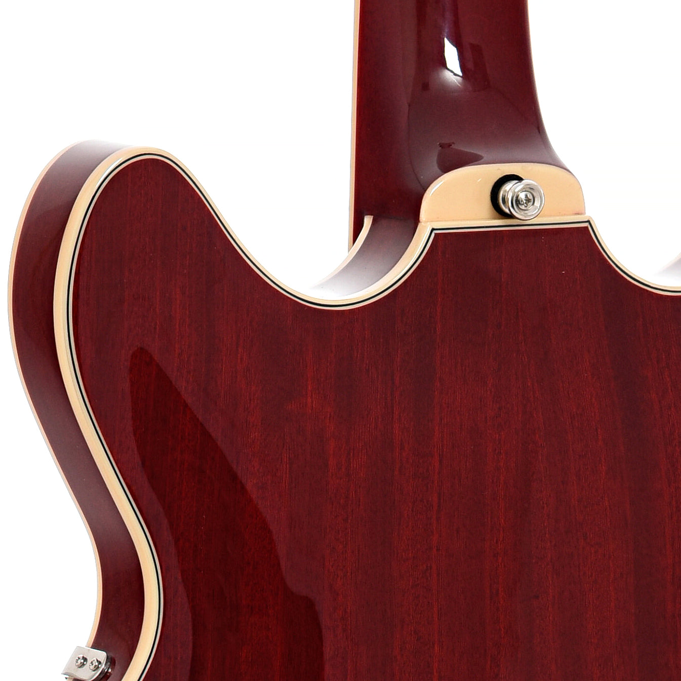 heel of Guild Starfire 1 12-string Semi-Hollow Body Guitar