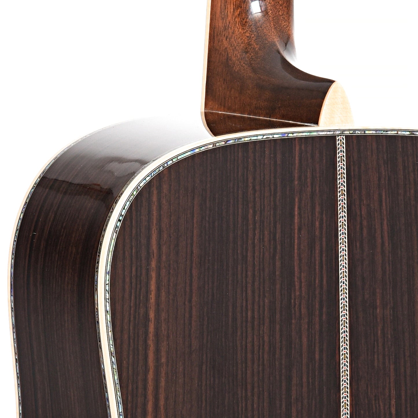 Neck Joint of Martin D-45 Modern Deluxe Guitar 
