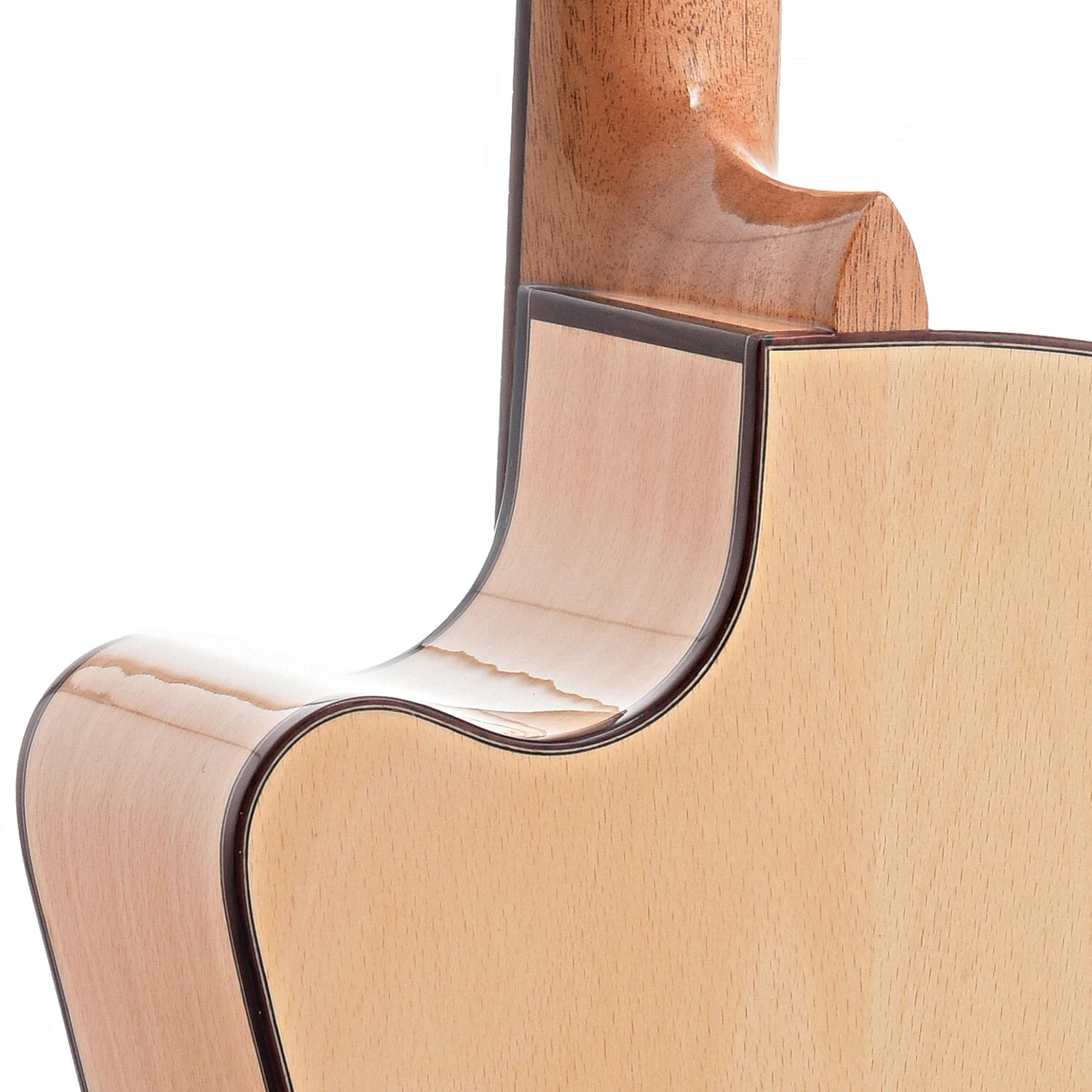 Image 11 of Kremona Flamenco Series Rosa Luna Nylon String Guitar with Gigbag - SKU# KRL : Product Type Classical & Flamenco Guitars : Elderly Instruments
