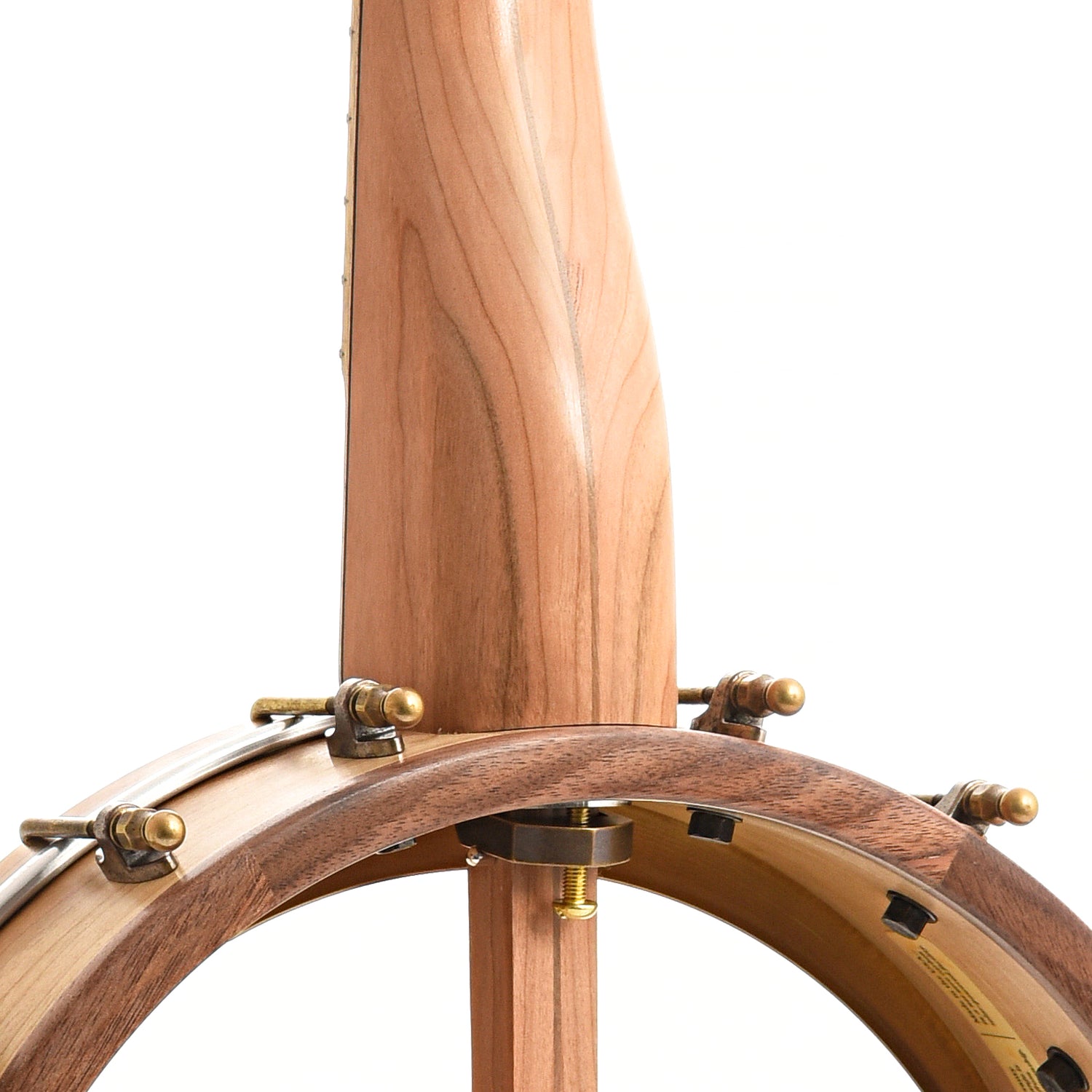Image 9 of Pisgah Banjo Co. 12" Cherry Dobson Openback Banjo, Short Scale - SKU# PDOB-CSRT : Product Type Open Back Banjos : Elderly Instruments