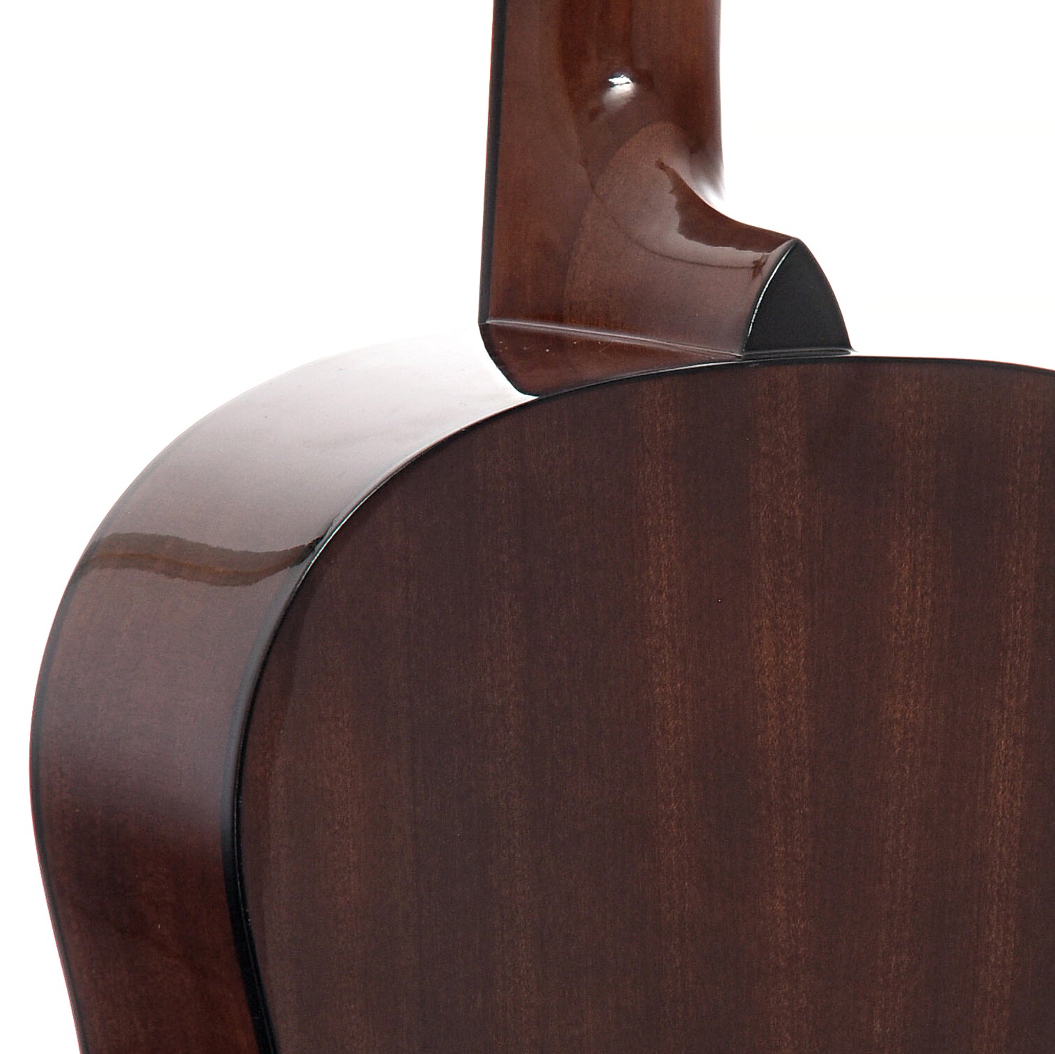 Heel of Fender FA-15 3/4 Scale Steel String Acoustic 