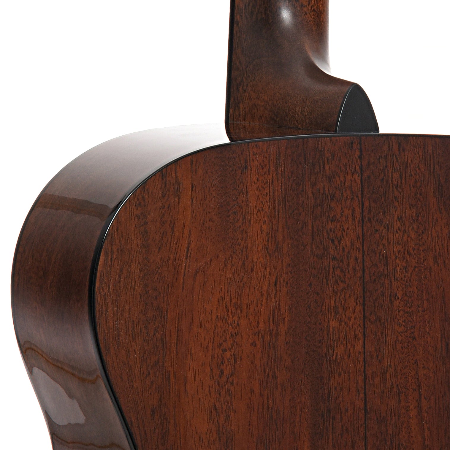 Heel of Martin 18-Style OM Guitar & Case, Sinker Mahogany