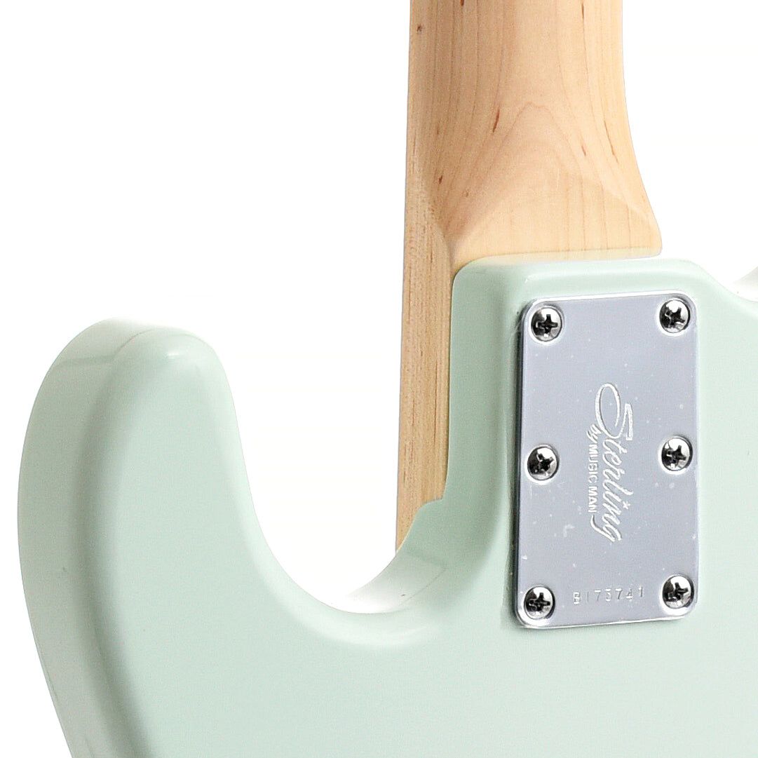 Image 9 of Sterling by Music Man StingRay 4 Bass, Mint Green Finish - SKU# RAY4-MG : Product Type Solid Body Bass Guitars : Elderly Instruments