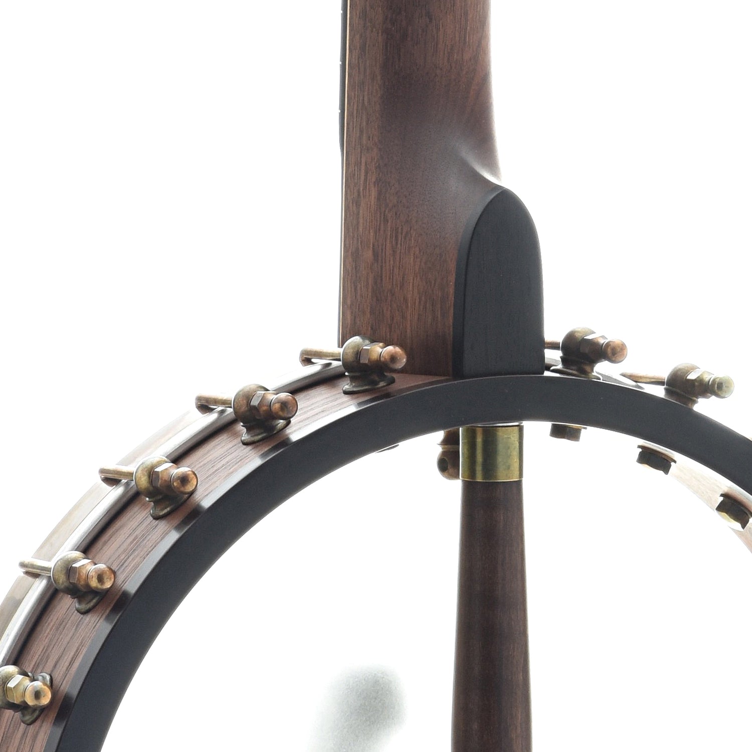 Image 7 of Ome Wizard 12" Openback Banjo & Case, Walnut - SKU# WIZARD-WAL : Product Type Open Back Banjos : Elderly Instruments