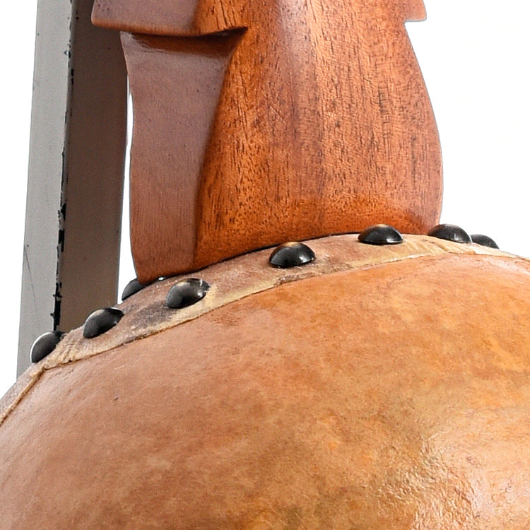 Image 9 of Menzies Fretless Gourd Banjo #442 - SKU# MGB85-442 : Product Type Other Banjos : Elderly Instruments