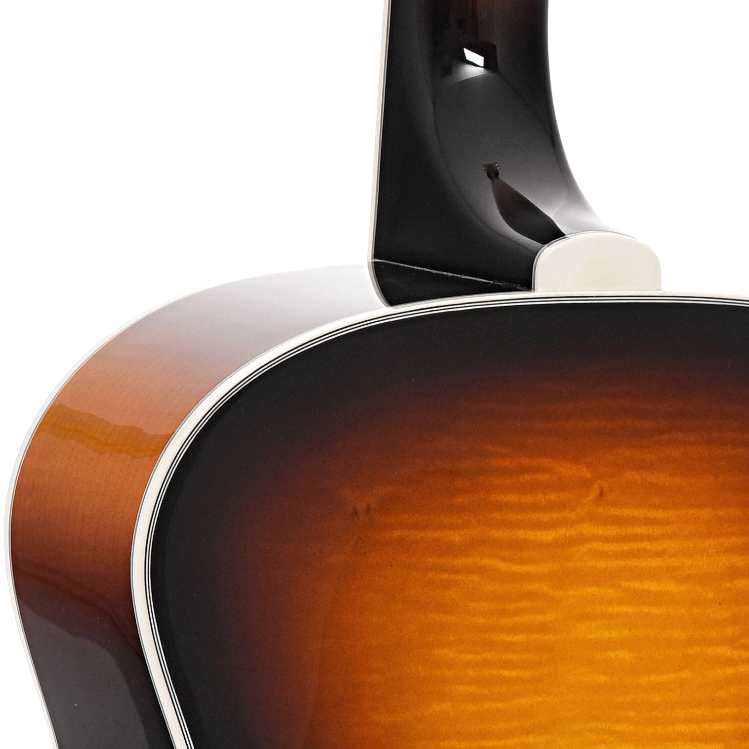 Heel of Guild USA F-512E Maple 12-String Guitar, Antique Burst