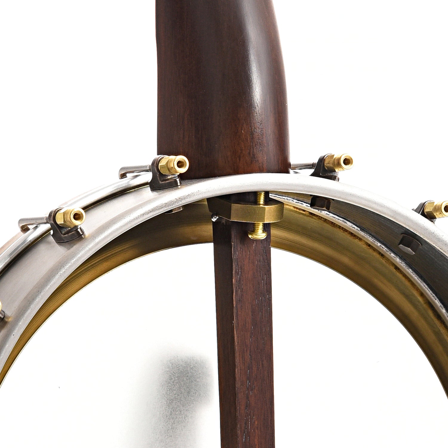 Image 9 of Pisgah Banjo Co. 12" Walnut Rambler Dobson Openback Banjo, Standard Scale - SKU# PRD12-WSTD : Product Type Open Back Banjos : Elderly Instruments