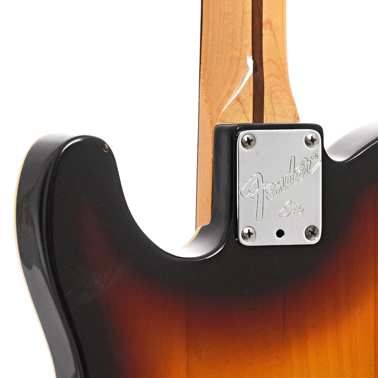 Neck joint of Fender Telecaster Elite 