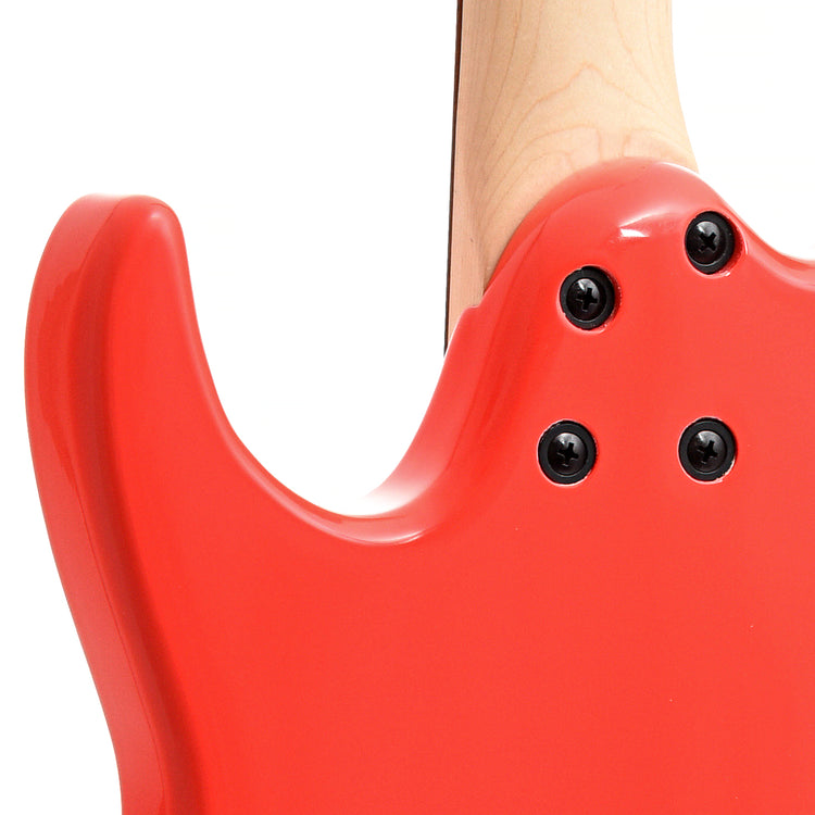 body and neck joint of Ibanez AZES31 Electric Guitar, Vermilion