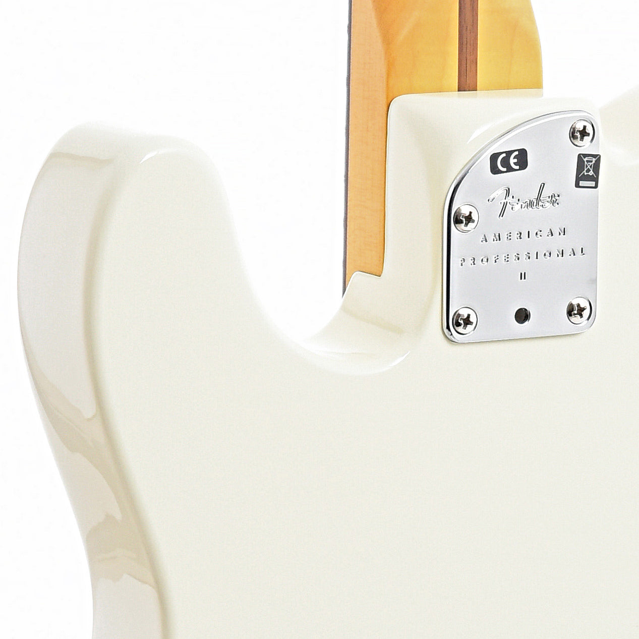 Neck Joint of Fender American Professional II Telecaster