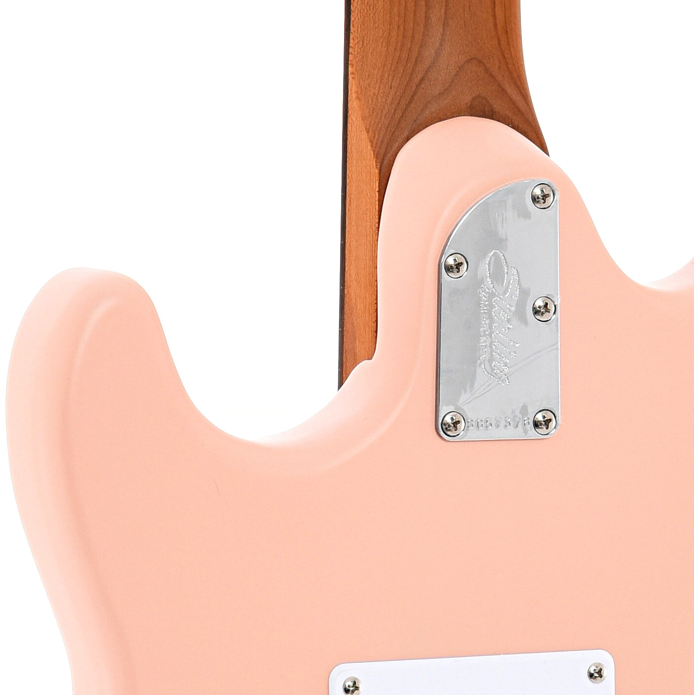 Image 9 of Sterling by Music Man Cutlass CT50HSS Electric Guitar Pueblo Pink Finish- SKU# CT50HSS-PB : Product Type Solid Body Electric Guitars : Elderly Instruments