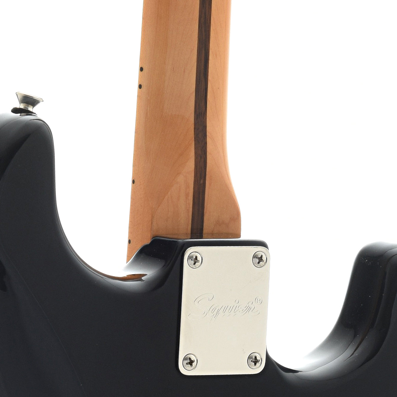 Neck joint of Squier Classic Vibe '70s Stratocaster, Left Handed