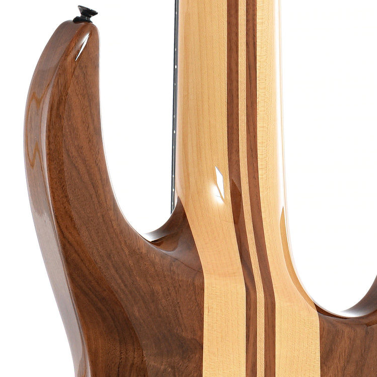 Heel of Carvin LB-76 6-String Bass
