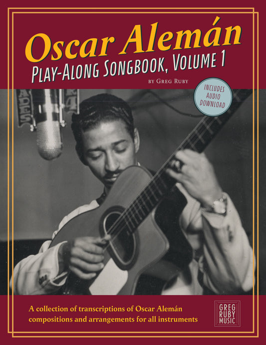 Image 1 of The Oscar Alemán Play-Along Songbook, Vol. 1 - SKU# 811-1 : Product Type Media : Elderly Instruments