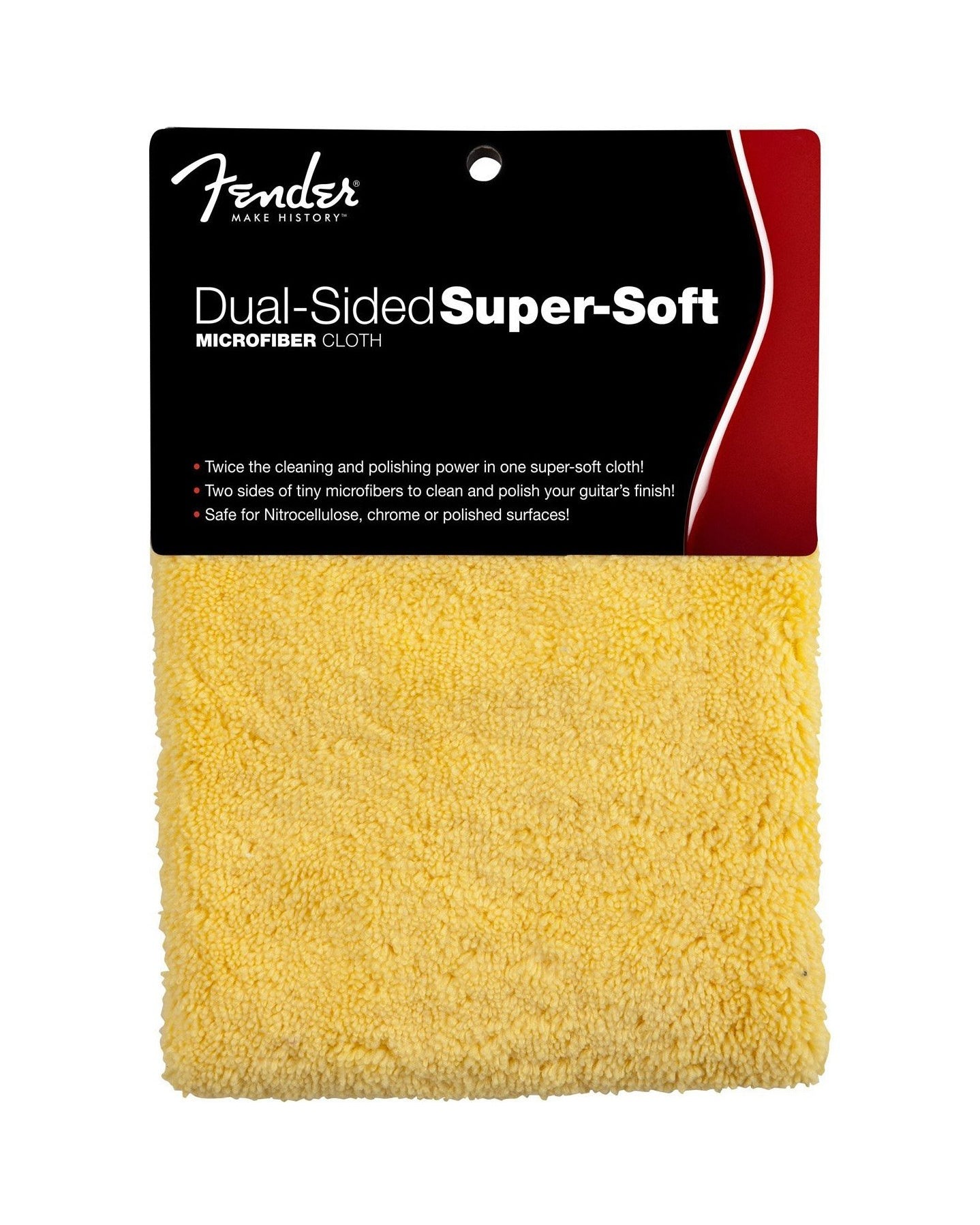 Image 1 of Fender Dual Sided Super Soft Microfiber Polishing Cloth - SKU# FMPC-D : Product Type Accessories & Parts : Elderly Instruments