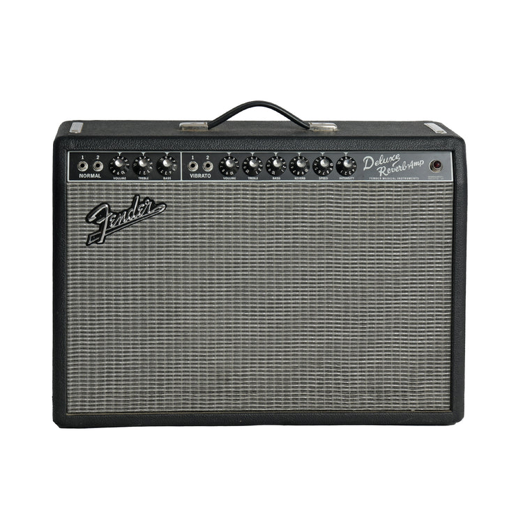 Front of Fender Deluxe Reverb Combo Amp