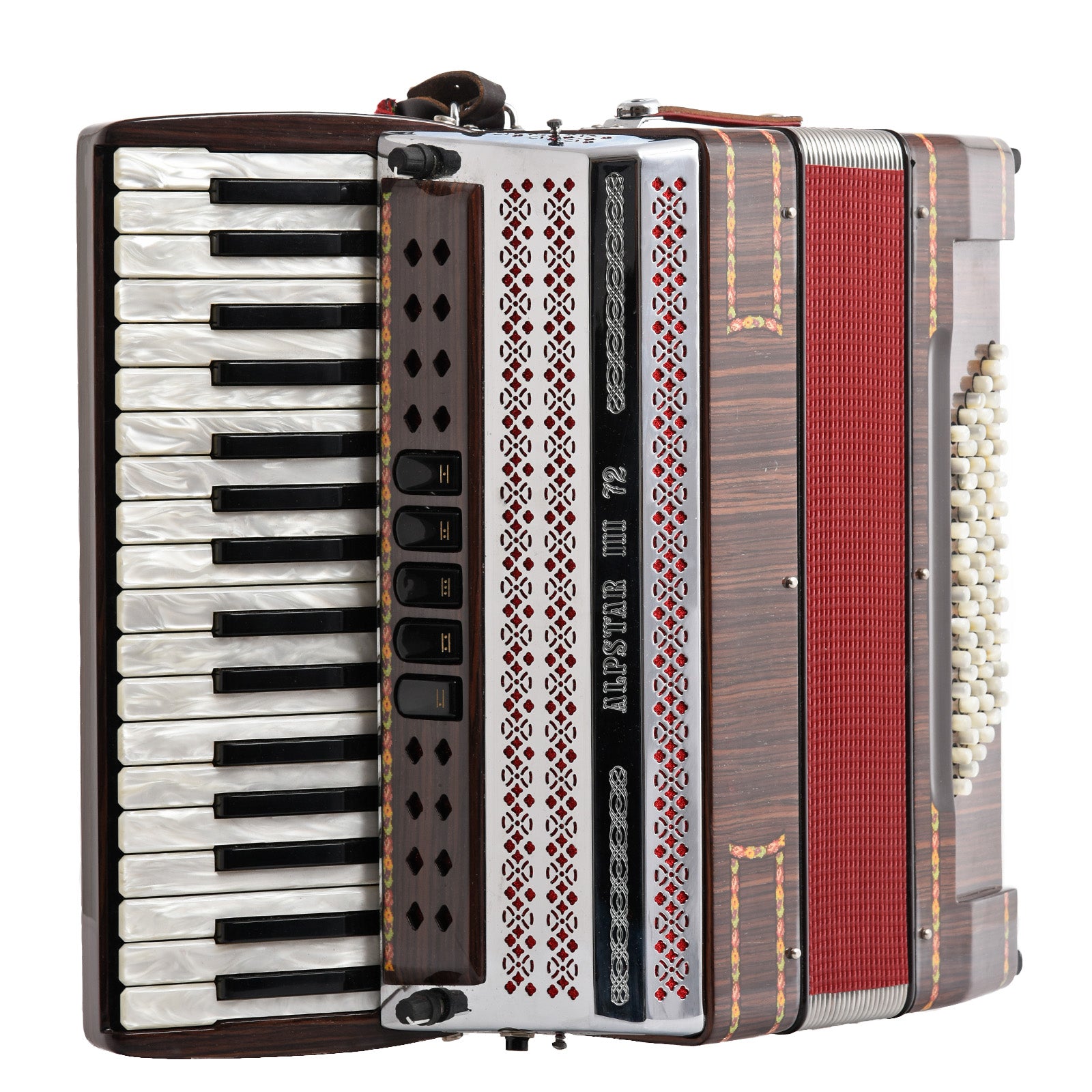 Image 4 of Beltuna Alpstar III 72 Keyboard Accordion (c.2001) - SKU# 160U-209297 : Product Type Squeezeboxes : Elderly Instruments