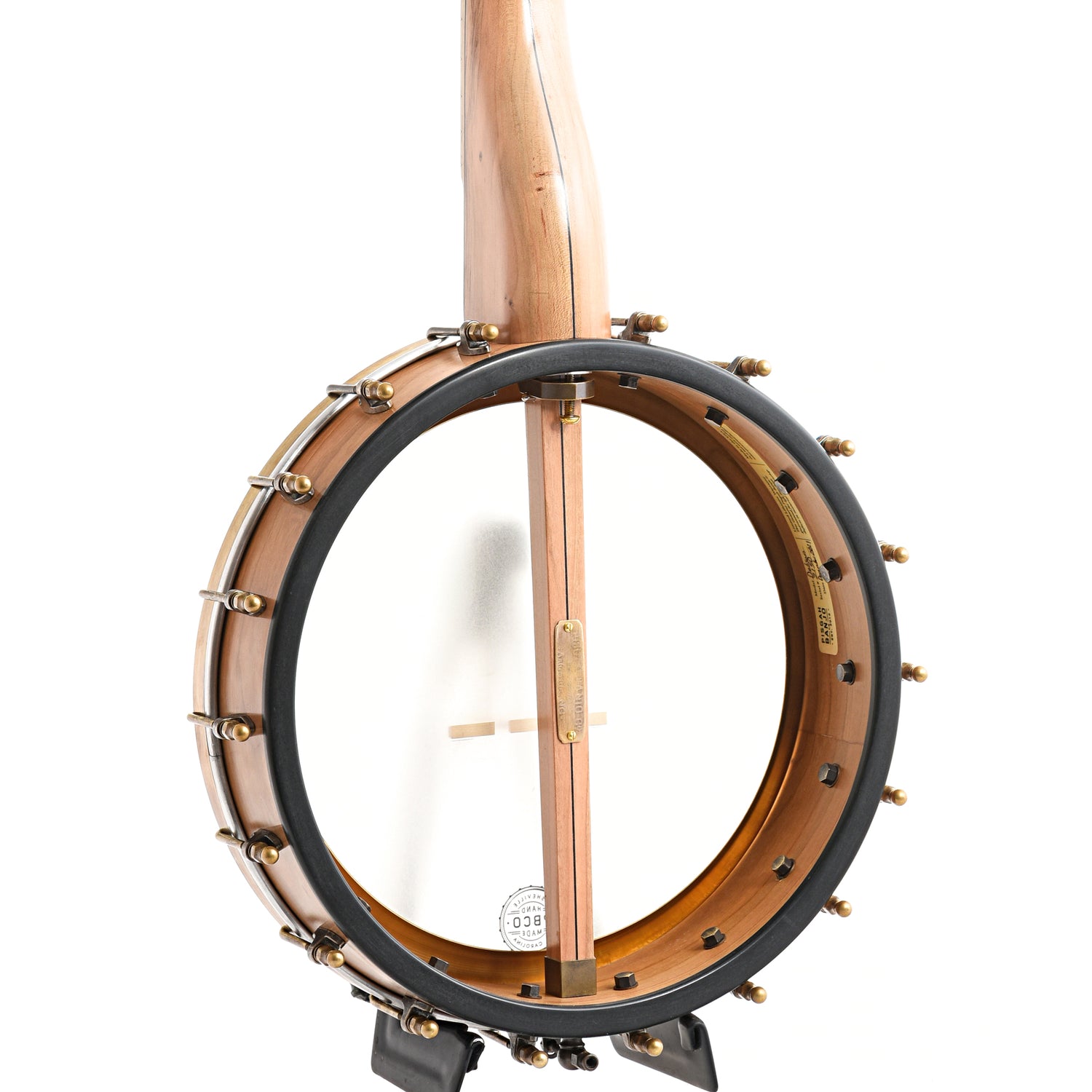 Image 11 of Pisgah Banjo Co. 12" Cherry Dobson Openback Banjo, Standard Scale - SKU# PDOB-CSTD : Product Type Open Back Banjos : Elderly Instruments