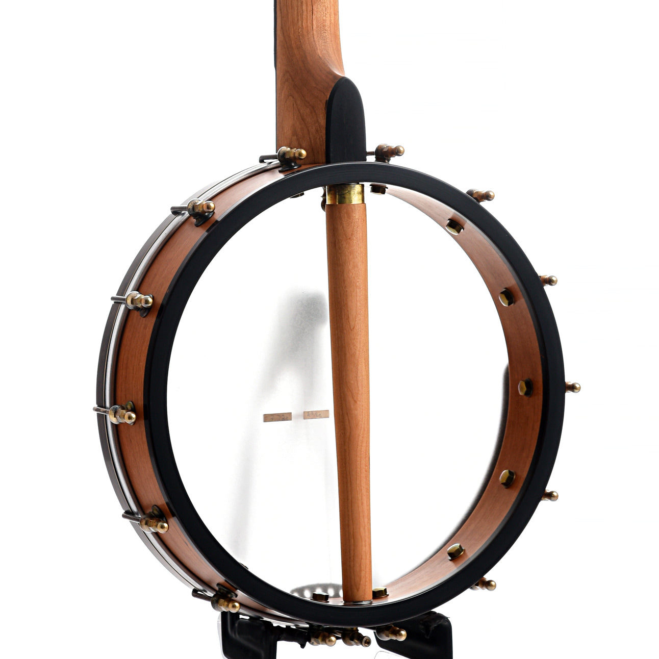Image 9 of OME Tupelo 12" Openback Banjo & Case, Cherry - SKU# TUPELO-CHER : Product Type Open Back Banjos : Elderly Instruments