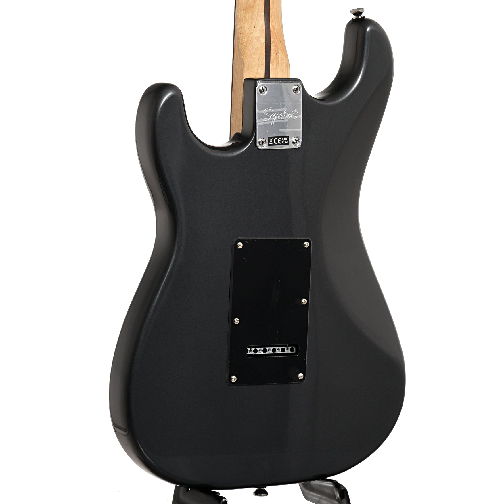Image 10 of Squier Affinity Series Stratocaster HSS Pack, Charcoal Frost Metallic- SKU# SASSPACK-CFM : Product Type Solid Body Electric Guitars : Elderly Instruments