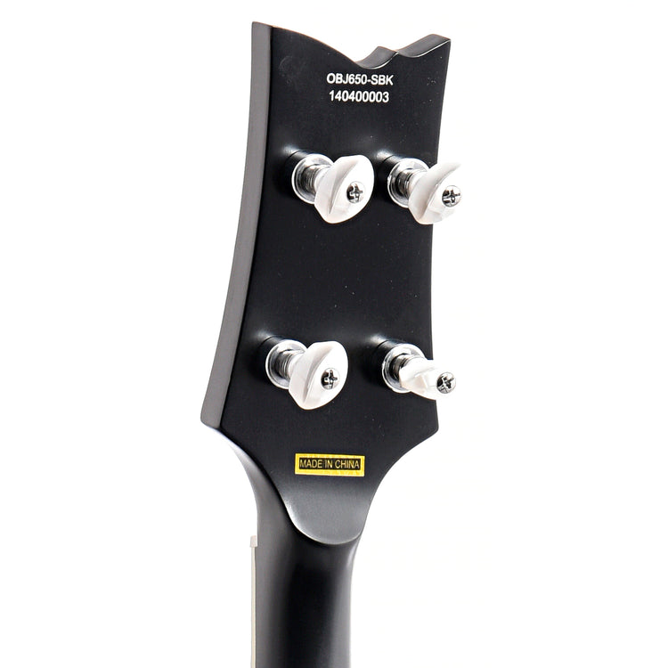 Image 8 of Ortega Raven Series OBJ650-SBK 5-String Resonator Banjo - SKU# OBJ650-SBK : Product Type Resonator Back Banjos : Elderly Instruments