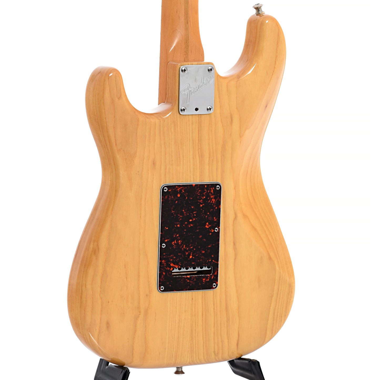 Back and side of Fender Ash Stratocaster Plus 