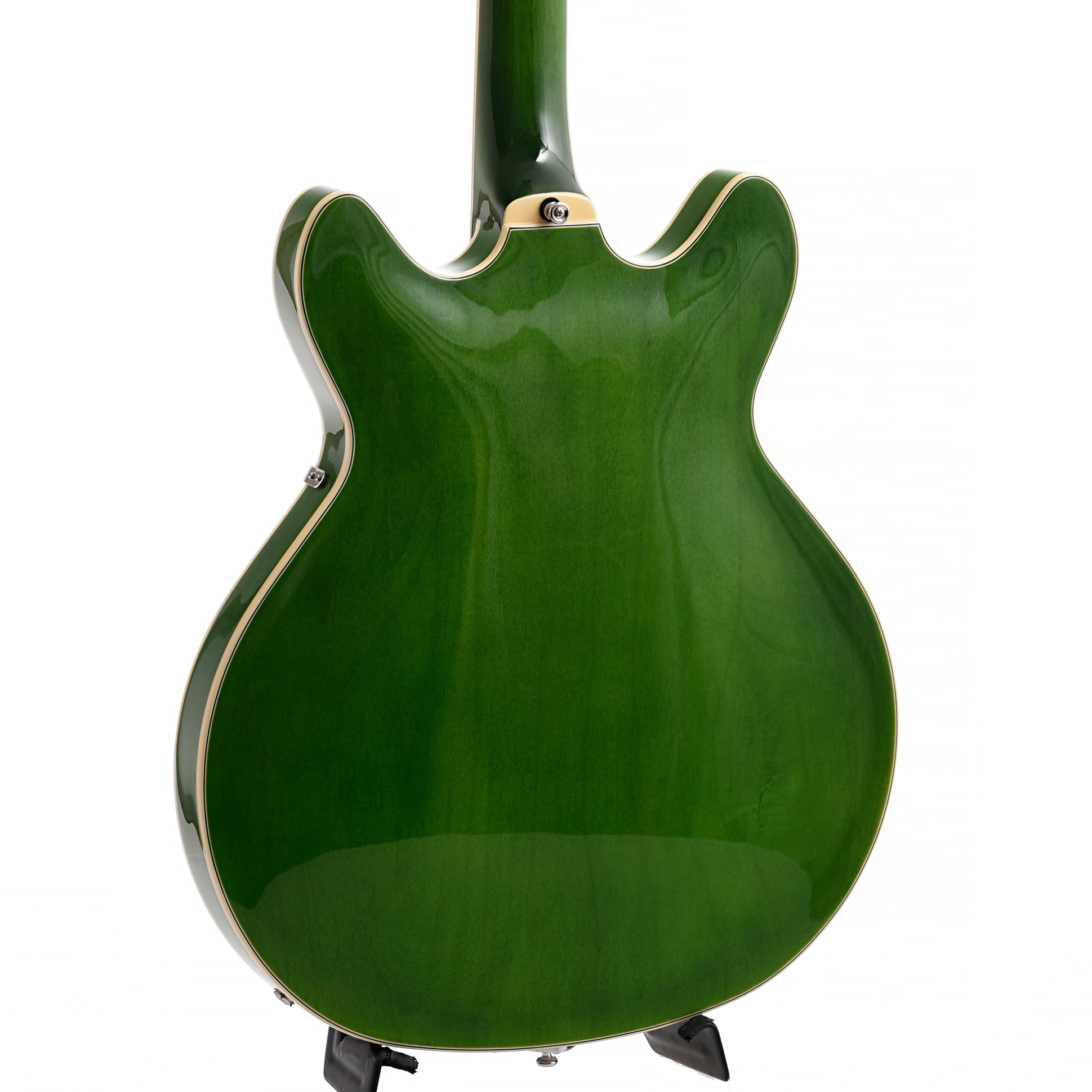Image 9 of Guild Starfire I Double Cutaway Semi-Hollow Body Guitar with Vibrato, Emerald Green - SKU# GSF1DCV-GRN : Product Type Hollow Body Electric Guitars : Elderly Instruments