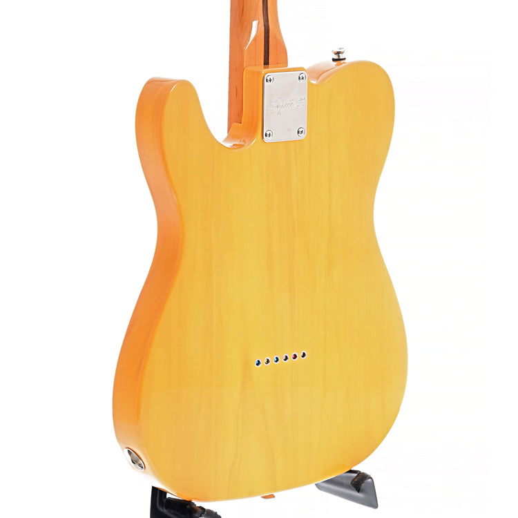 Back and Side of Squier Classic Vibe Telecaster '50s