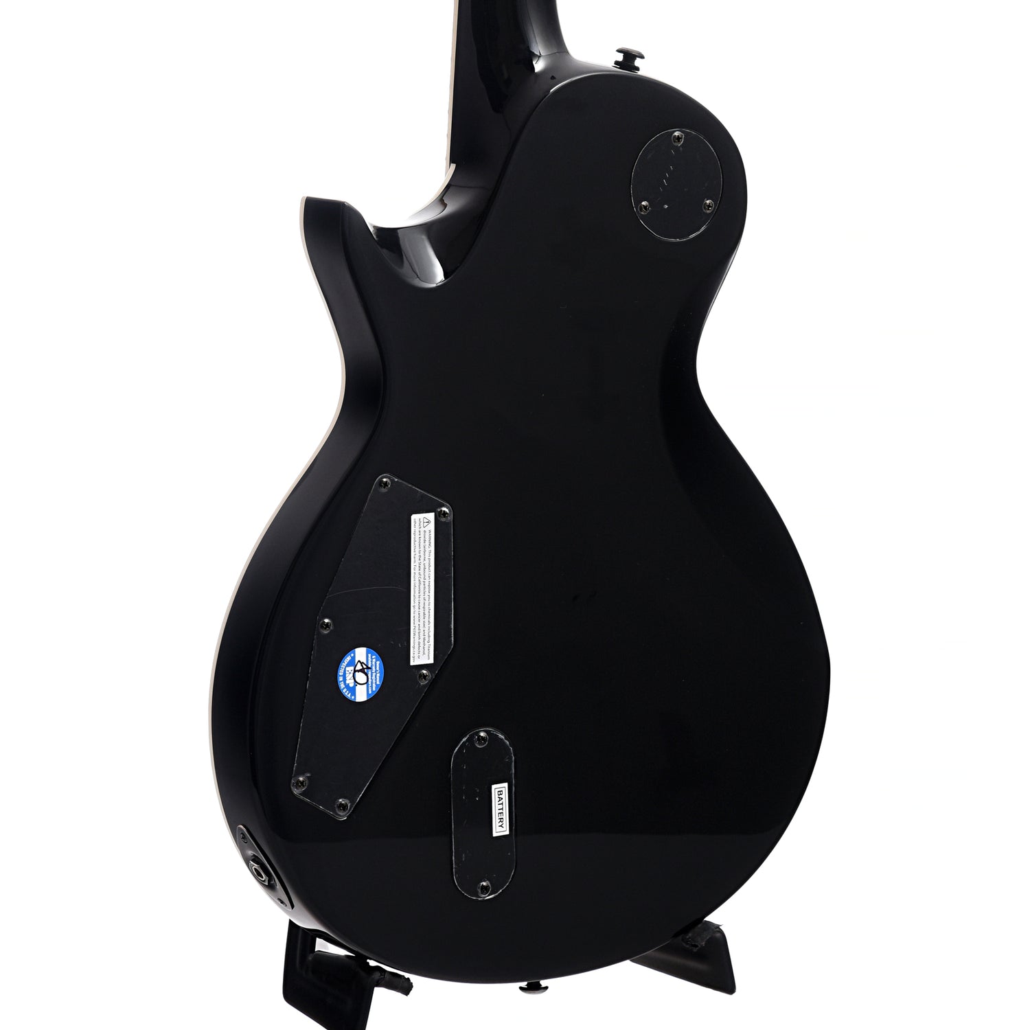 Back and side of ESP LTD EC-401 Electric Guitar, Black