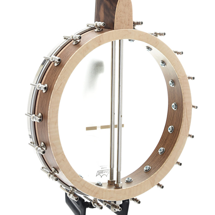Image 10 of Pattison Mountain Sounds Openback Banjo, Brass Hoop Tone Ring - SKU# PMTS1 : Product Type Open Back Banjos : Elderly Instruments