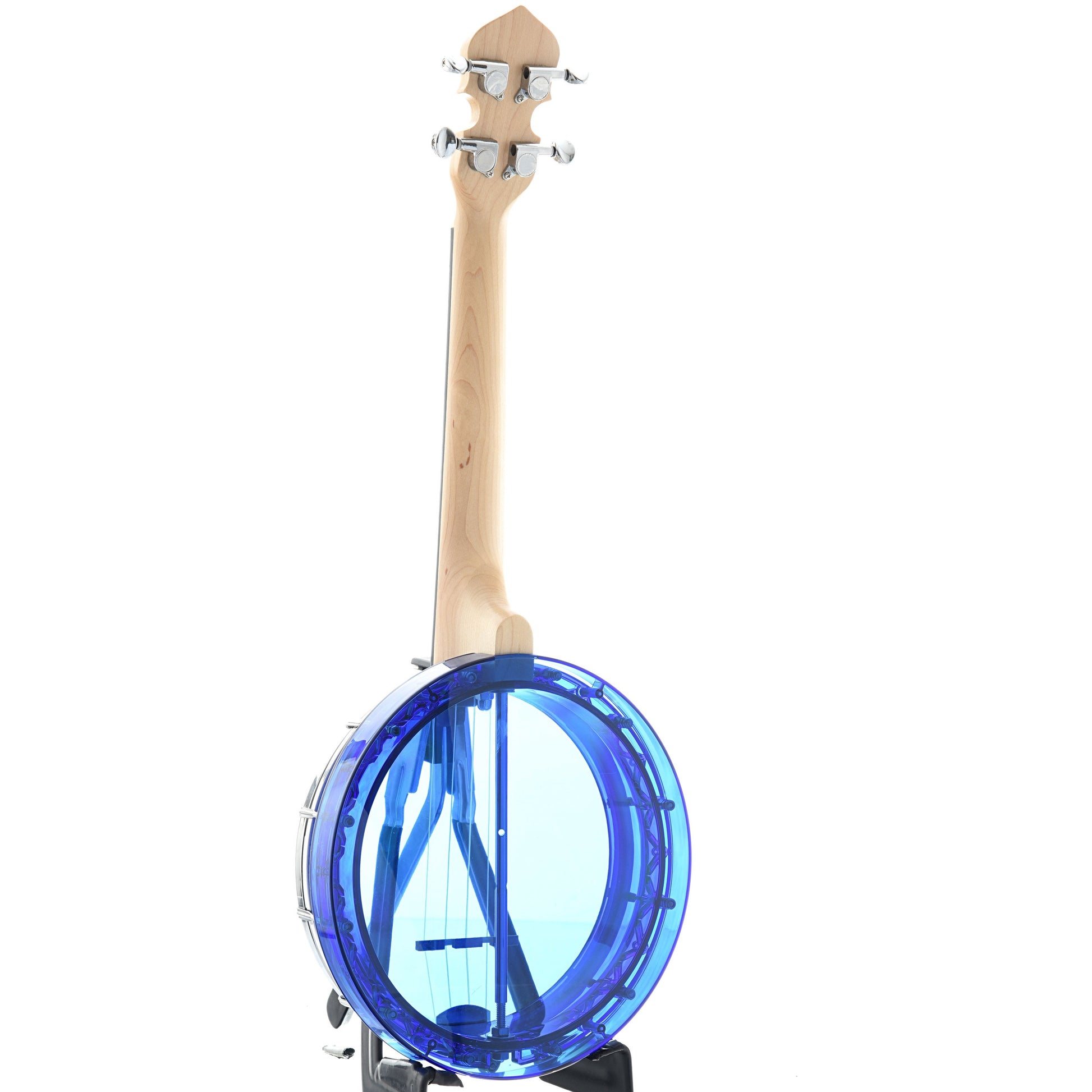 Image 9 of Gold Tone Little Gem Banjo Ukulele & Gigbag, Sapphire (blue) - SKU# LGEM-BLU : Product Type Banjo Ukuleles : Elderly Instruments