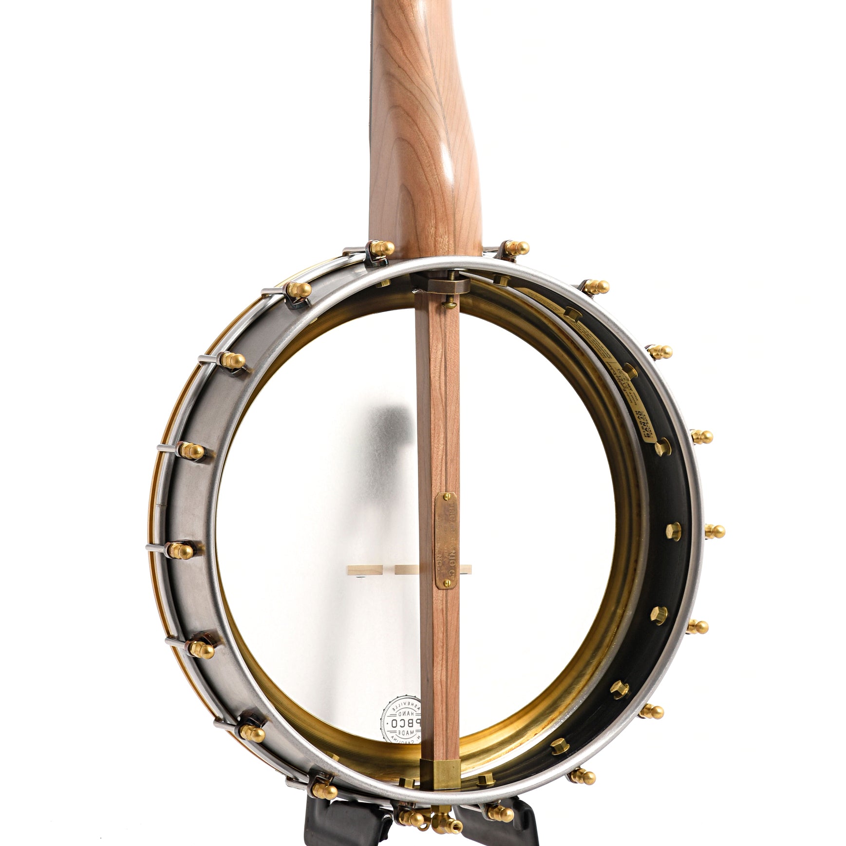 Image 11 of Pisgah Banjo Co. 12" Cherry Rambler Dobson Openback Banjo, Short Scale - SKU# PRD12-CSRT : Product Type Open Back Banjos : Elderly Instruments