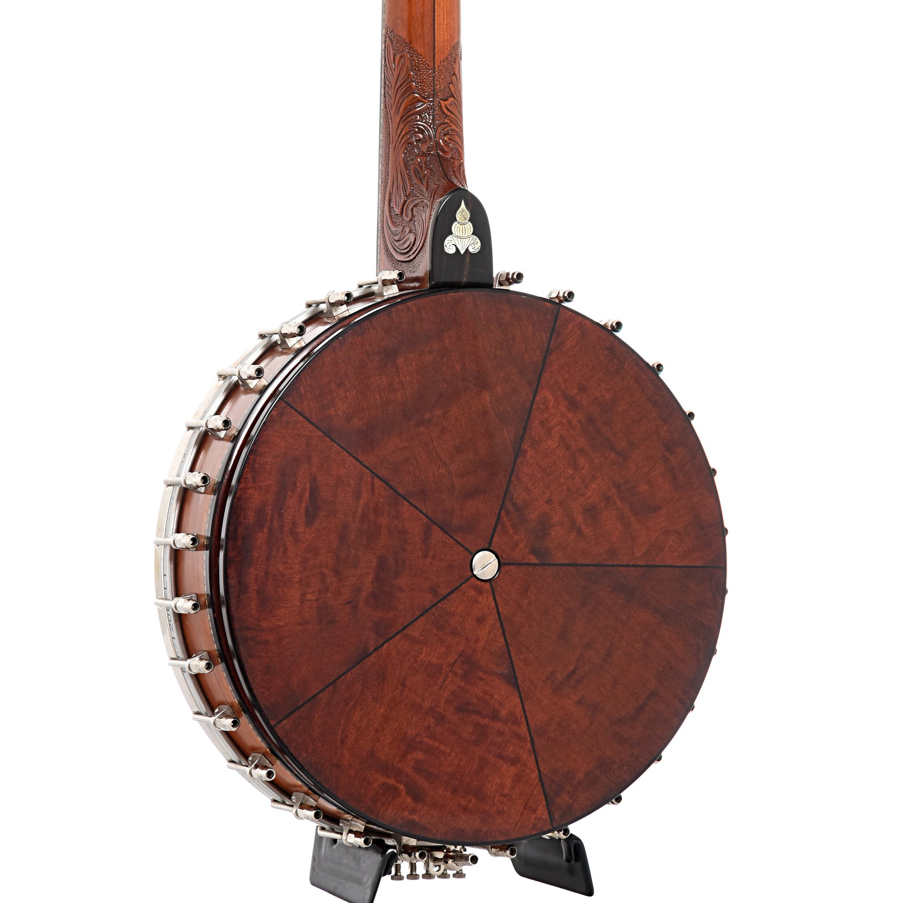Back and side of Fairchild Classic  Open Back Banjo