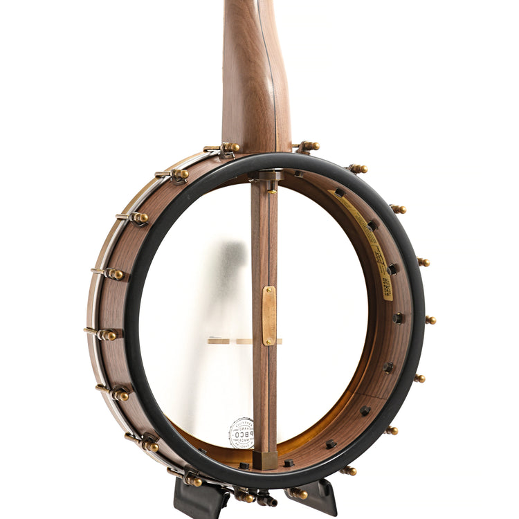 Image 11 of Pisgah Banjo Co. 12" Walnut Dobson Openback Banjo, Short Scale - SKU# PDOB-WSRT : Product Type Open Back Banjos : Elderly Instruments