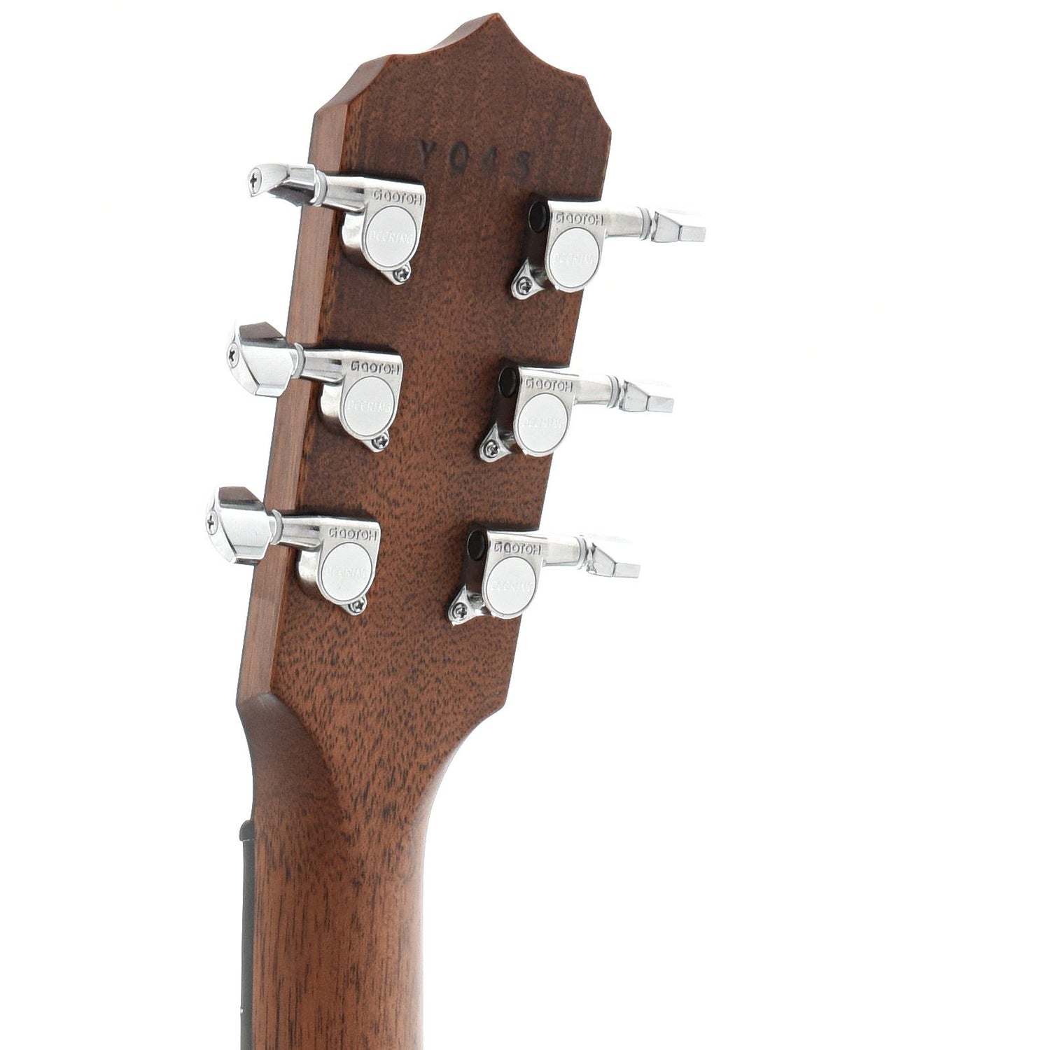 Image 9 of Deering B-6AE Boston 6-String Acoustic-Electric Banjo Guitar & Case - SKU# BOSTON6AE : Product Type 6-string Banjos : Elderly Instruments