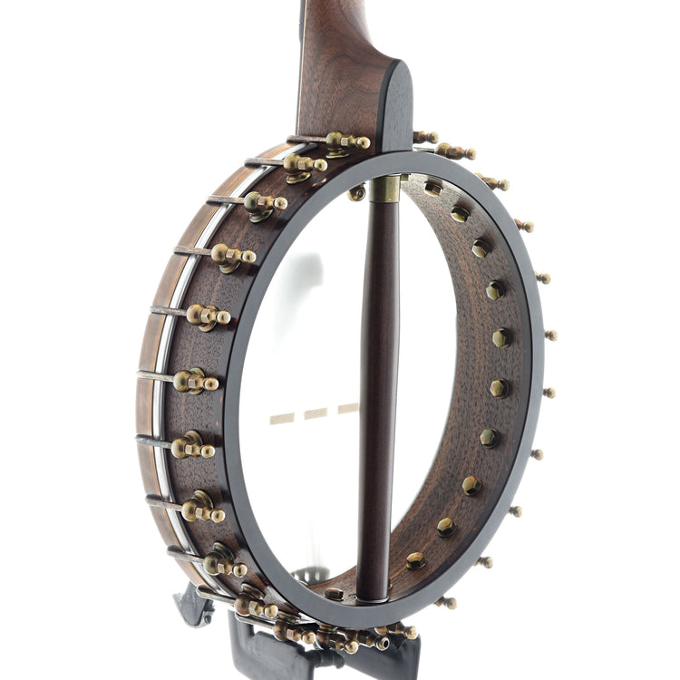 Image 10 of Ome Flora 11" Openback Banjo & Case, Walnut - SKU# FLORA-WAL11 : Product Type Open Back Banjos : Elderly Instruments