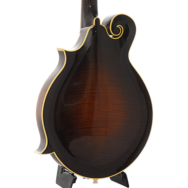Back and side of Hinde Custom Instruments "Heritage" F-Model Mandolin,
