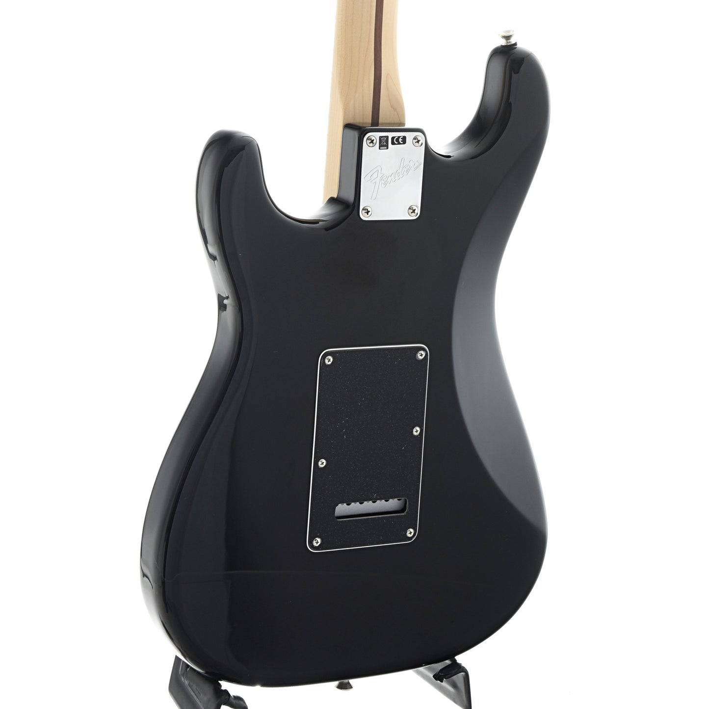 back and side of Fender American Performer Stratocaster HSS, Black