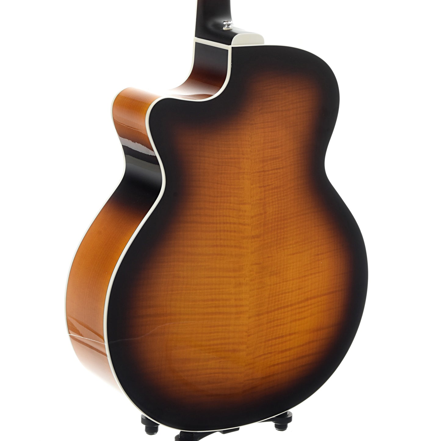 Back and Side of Guild F-250CE Archback Deluxe Jumbo Cutaway Acoustic Guitar