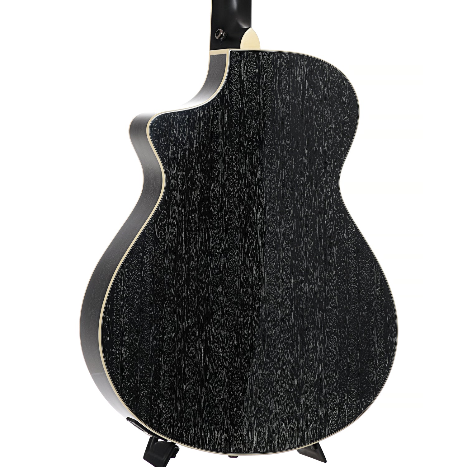 Back and side of Breedlove Eco Collection Rainforest S Concert Night Sky CE African Mahogany
