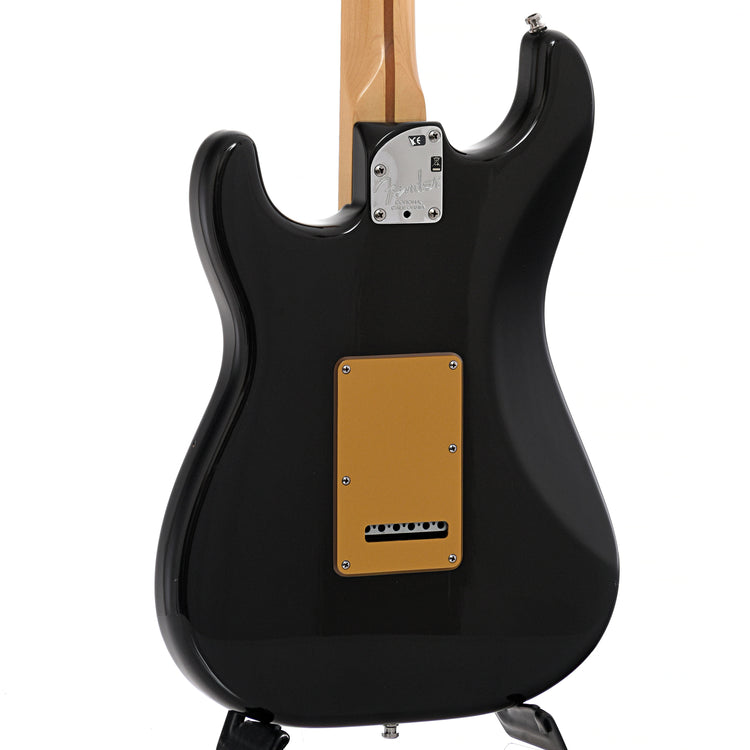 Back and side of Fender Stratocaster