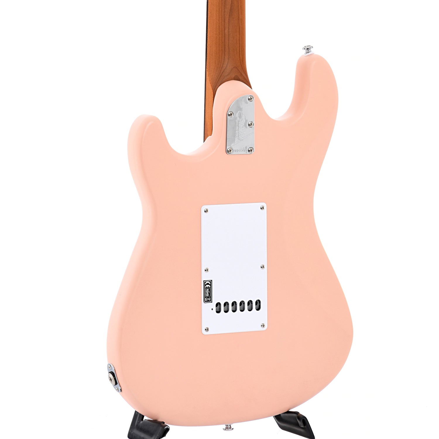 Image 10 of Sterling by Music Man Cutlass CT50HSS Electric Guitar Pueblo Pink Finish- SKU# CT50HSS-PB : Product Type Solid Body Electric Guitars : Elderly Instruments