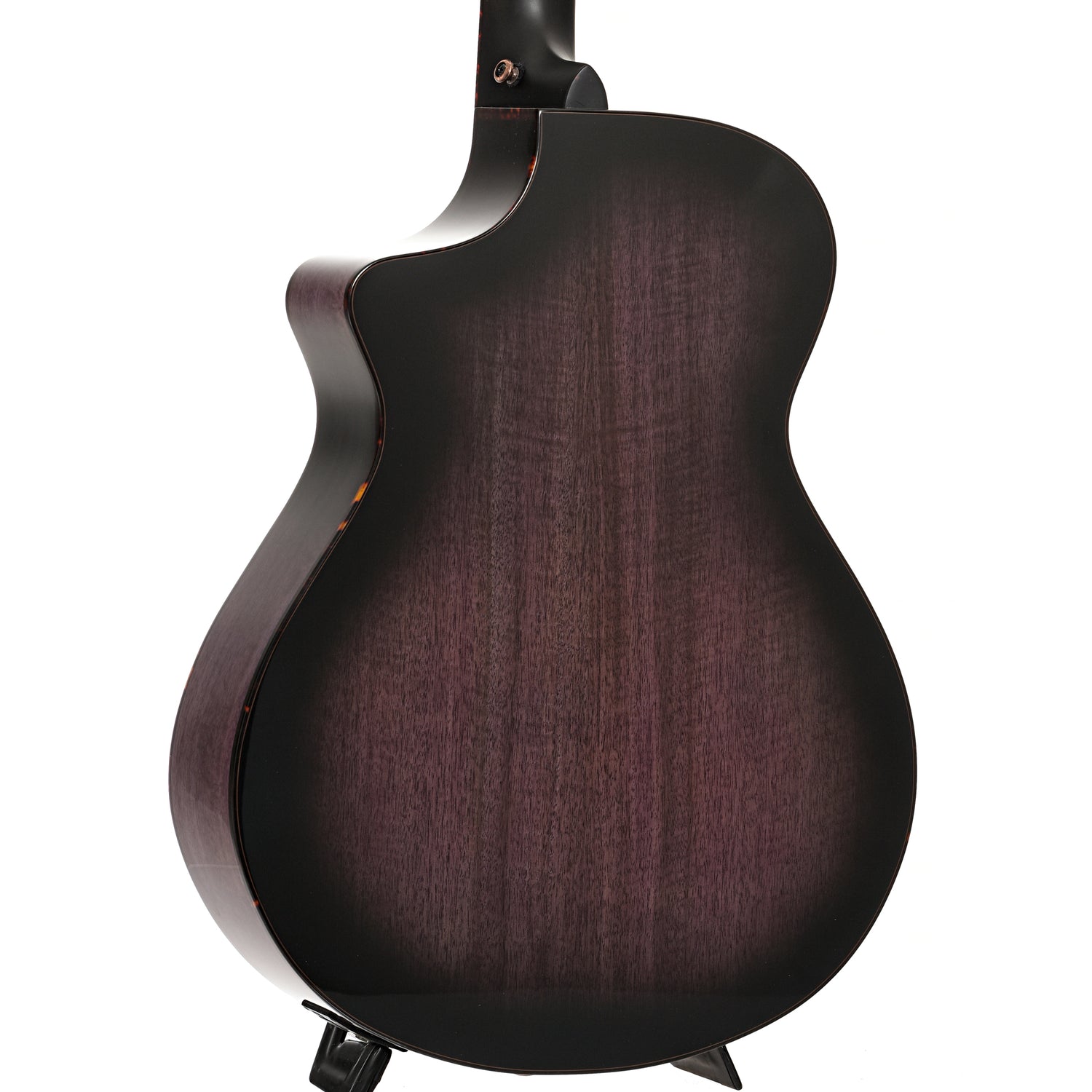 Back and side of Breedlove Limited Edition Pursuit Exotic S Concert Blackberry CE