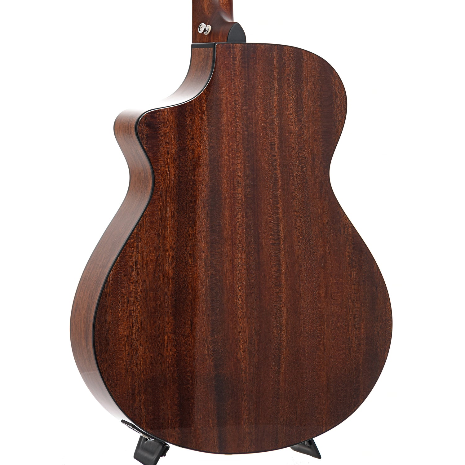 Back and side of Breedlove Eco Collection Discovery S Concert Edgeburst CE European-African