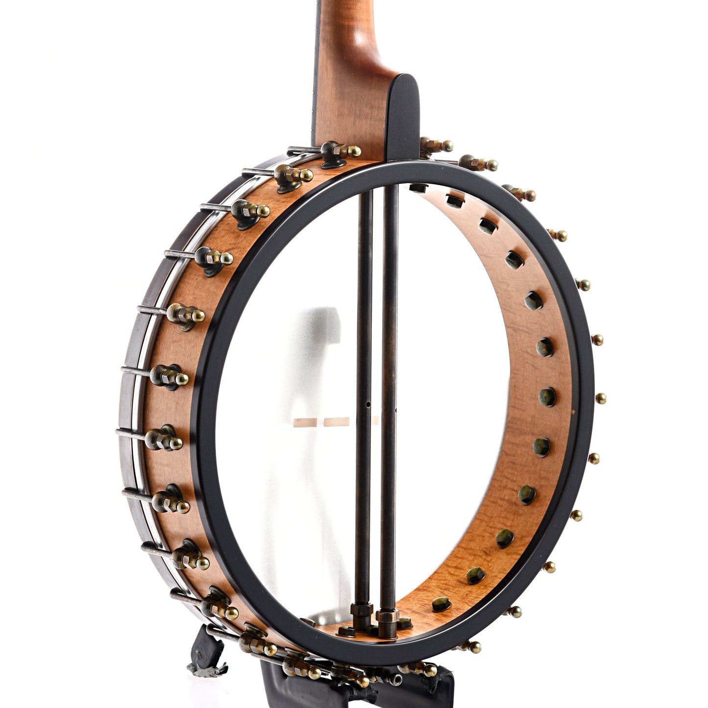 Image 10 of Ome Celtic 12" Tenor Banjo & Gigbag, Curly Maple - SKU# CELTEN19-CMPL12 : Product Type Tenor & Plectrum Banjos : Elderly Instruments
