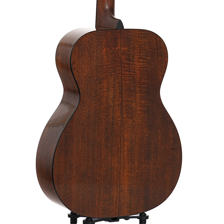 Back and side of Martin 18-Style OM, Flame Mahogany, 