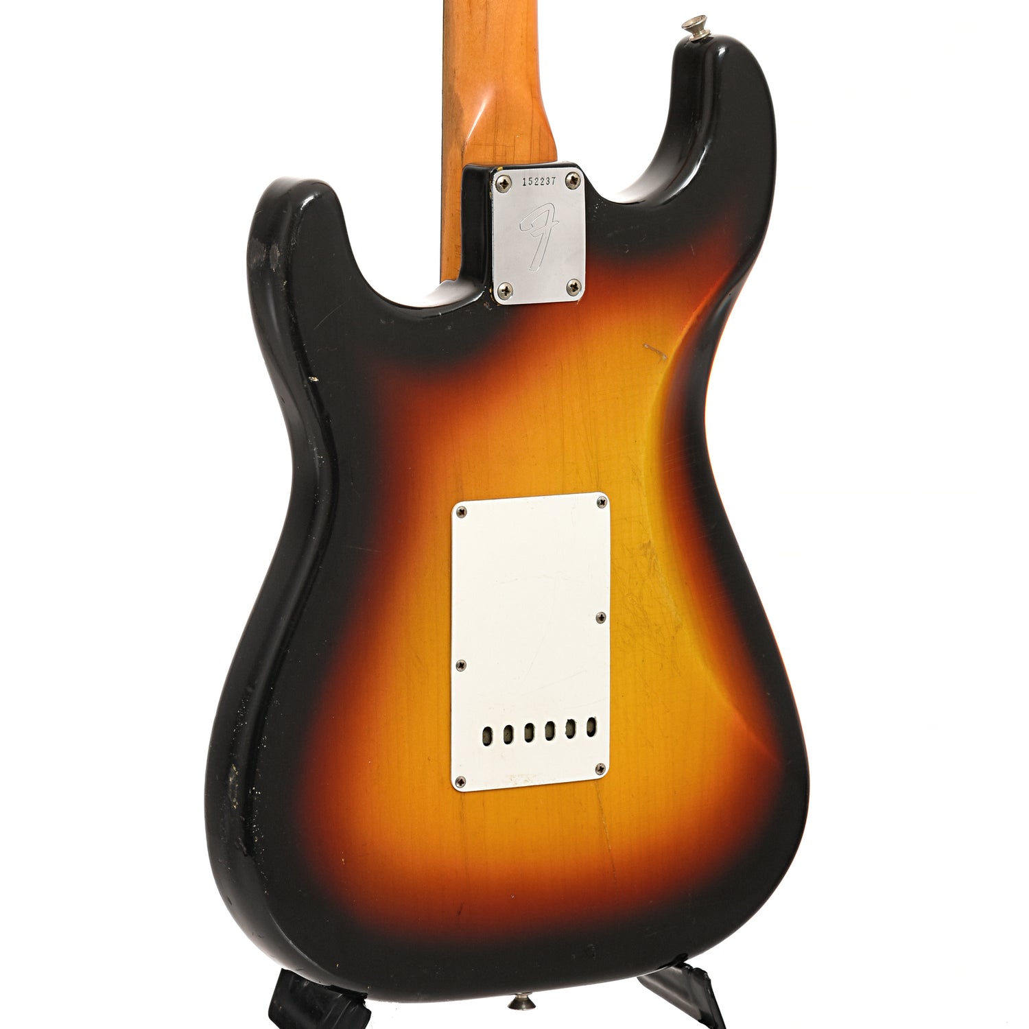 Back and side of 1966 Fender Stratocaster